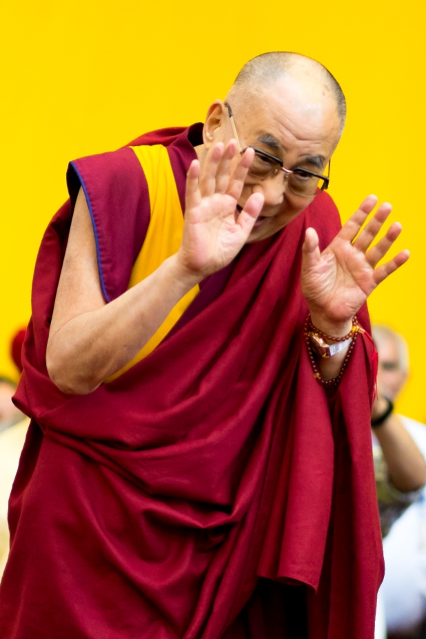 Dalai Lama, photographer Tim Steadman